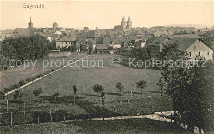 BAYREUTH Bayern Teilansicht