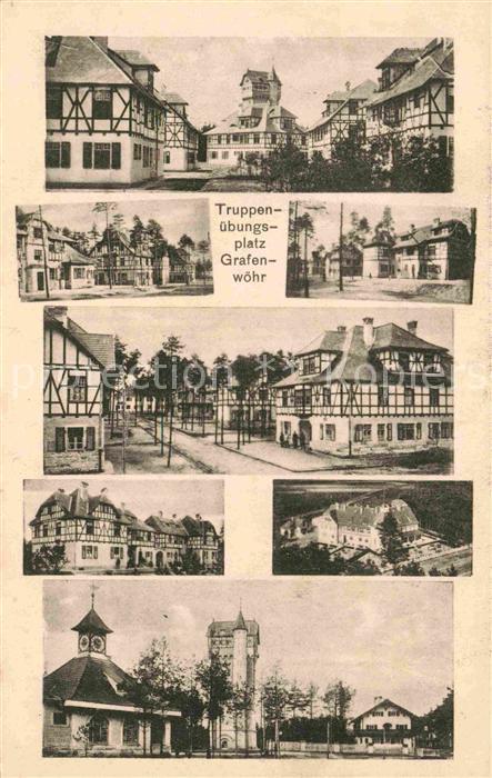Grafenwoehr Truppenuebungsplatz Stadtansichten