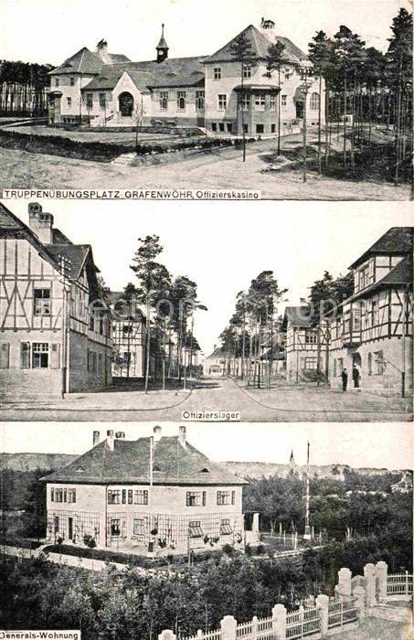 Grafenwoehr Truppenuebungsplatz Offizierskasino Offizierslager Generals Wohnung