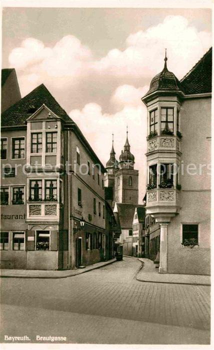 BAYREUTH Bayern Brautgasse