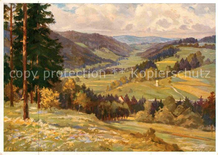 Saig Schwarzwald Panorama