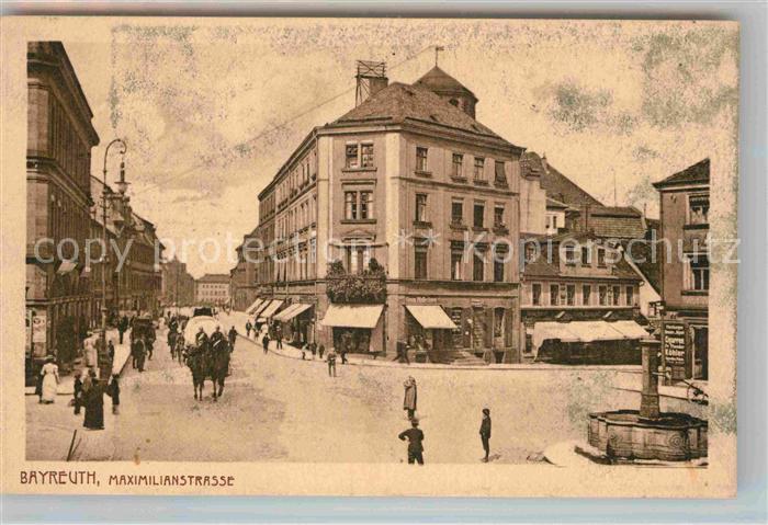 BAYREUTH Bayern Maximilianstrasse