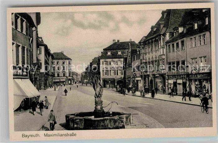 BAYREUTH Bayern Maximilianstrasse