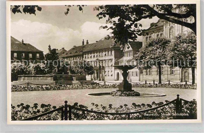 BAYREUTH Bayern Neuer Schlossplatz