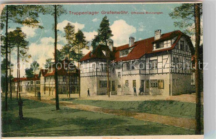 Grafenwoehr Truppenuebungsplatz Offizierswohnungen