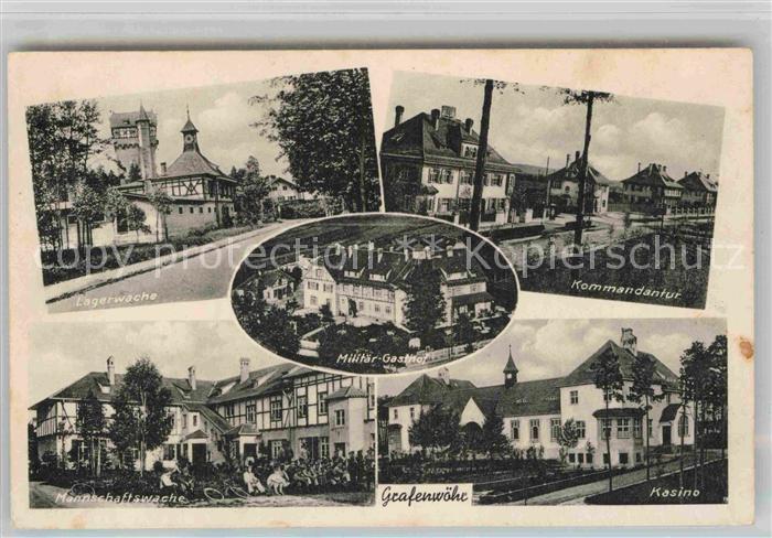 Grafenwoehr Truppenuebungsplatz Lagerwache Mannschaftswache Militaer Gasthof Kom