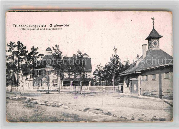 Grafenwoehr Truppenuebungsplatz Militaergasthof Hauptwache