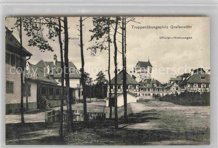 Grafenwoehr Truppenuebungsplatz Offizier Wohnungen Kasino