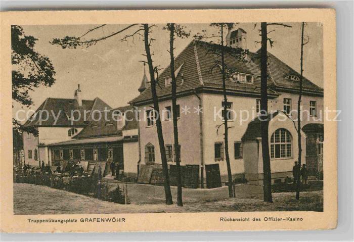 Grafenwoehr Truppenuebungsplatz Offizier Kasino