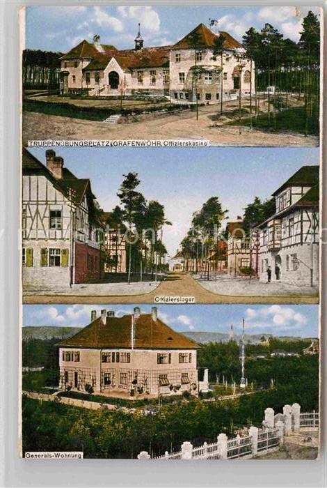 Grafenwoehr Truppenuebungsplatz Offizierskasino Offizierslager Generals Wohnung