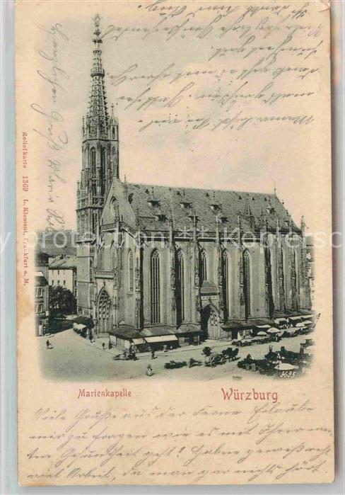 WueRZBURG Bayern Marienkapelle