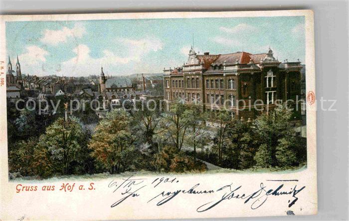 Hof Saale Teilansicht