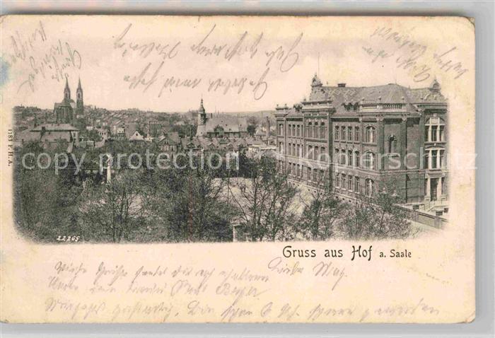 Hof Saale Teilansicht