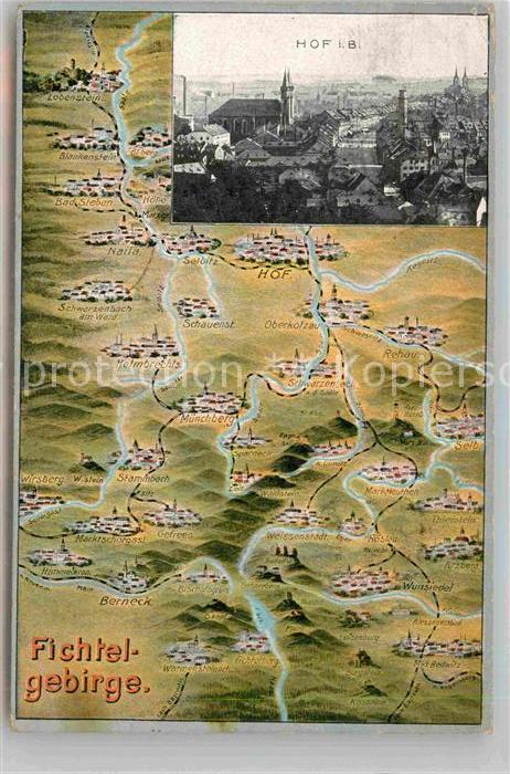 Hof Saale Teilansicht