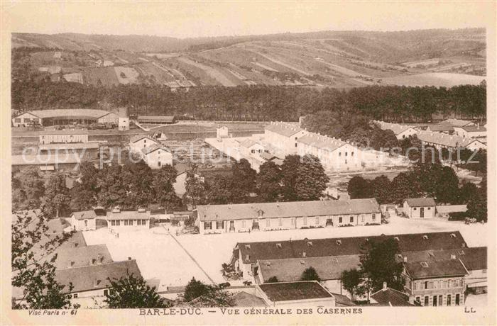 Bar-le-Duc Fliegeraufnahme Kaserne