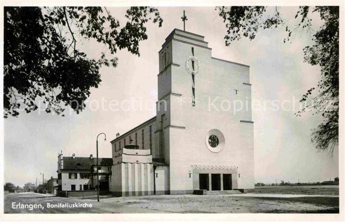 ERLANGEN Bayern Bonifattiuskirche