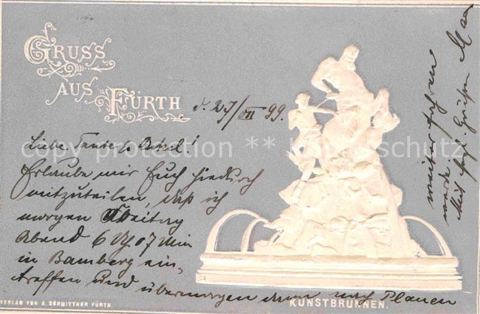 Fuerth Bayern Kunstbrunnen