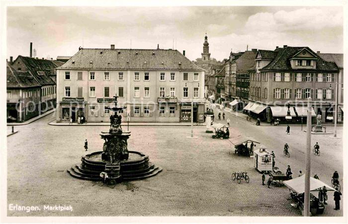 ERLANGEN Bayern Marktplatz