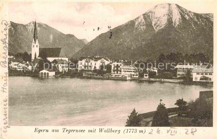Egern Tegernsee Kirche Wallberg