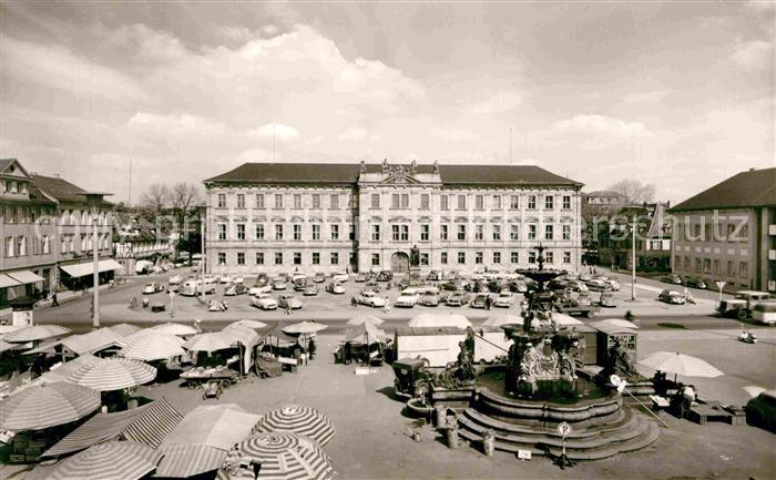 ERLANGEN Bayern Schloss Marktplatz