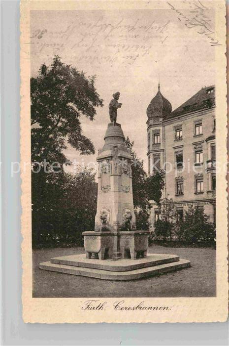 Fuerth Bayern Ceresbrunnen