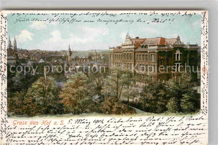 Hof Saale Teilansicht