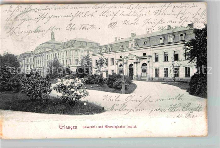 ERLANGEN Bayern Mineralogisches Institut