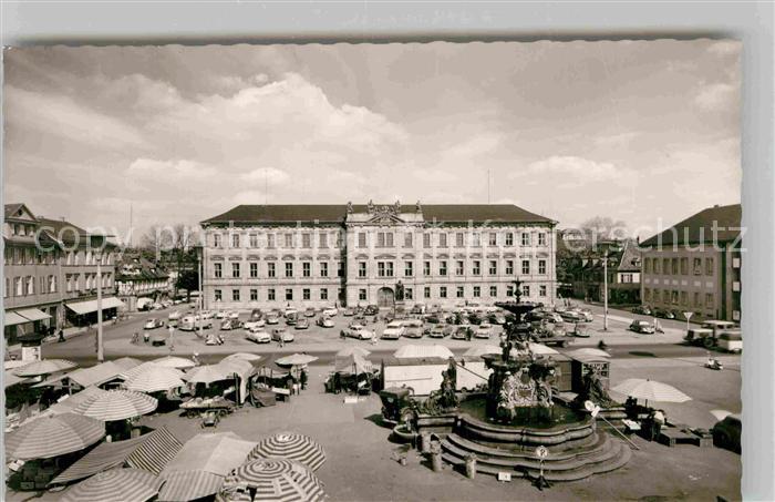 ERLANGEN Bayern Schloss Marktplatz