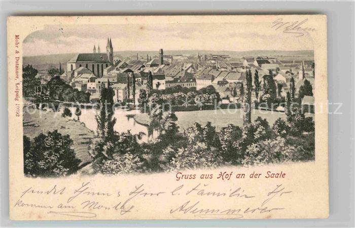 Hof Saale Teilansicht
