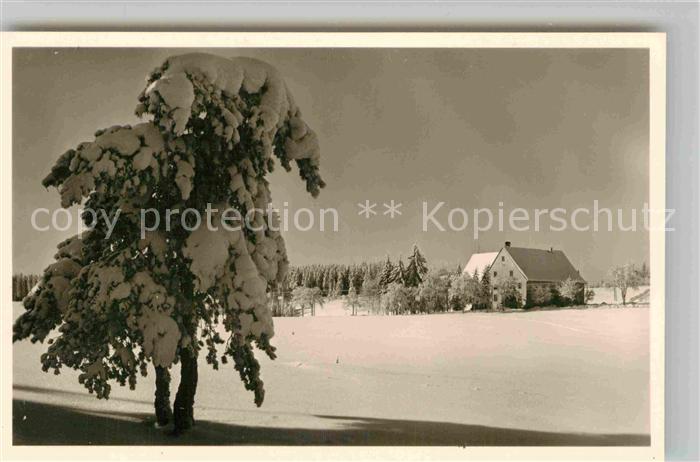 Schoenwald Schwarzwald Wintersportplatz Escheck