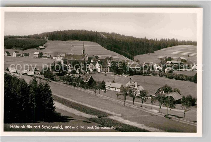 Schoenwald Schwarzwald Panorama