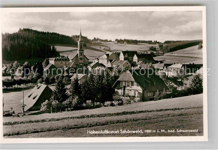 Schoenwald Schwarzwald Ortsansicht