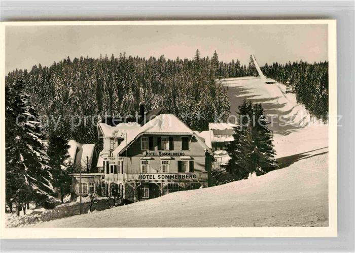 Schoenwald Schwarzwald Hotel Somerberg Sprungschanze
