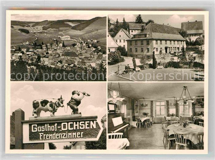 Voehrenbach Panorama Gasthof Pension Ochsen Gastraum