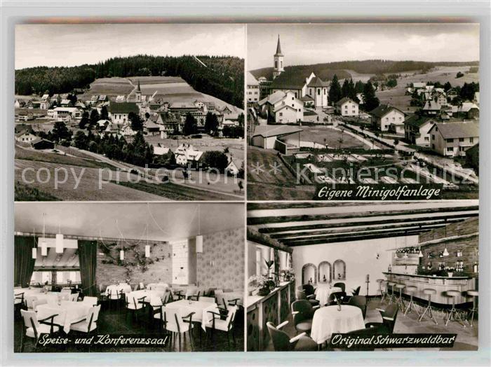 Schoenwald Schwarzwald Panorama Gasthof Pension Landpost Gaststube Bar Minigolf