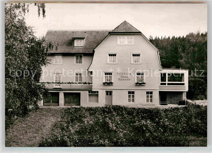 Schoenwald Schwarzwald Pension Haus Baeuerle