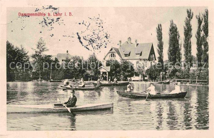 Lahr Schwarzwald Dammenmuehle Bootspartien