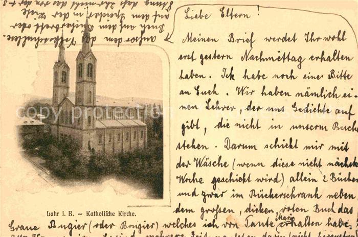 Lahr Schwarzwald Kath Kirche