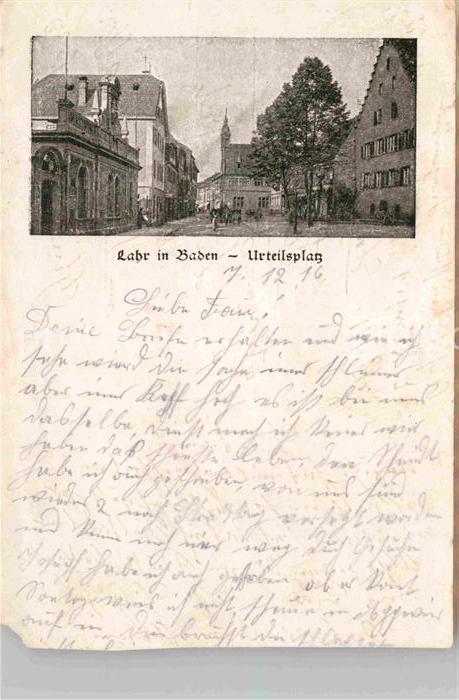 Lahr Schwarzwald Urteilsplatz