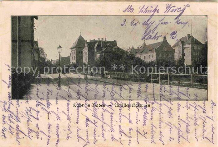 Lahr Schwarzwald Artilleriekasernen