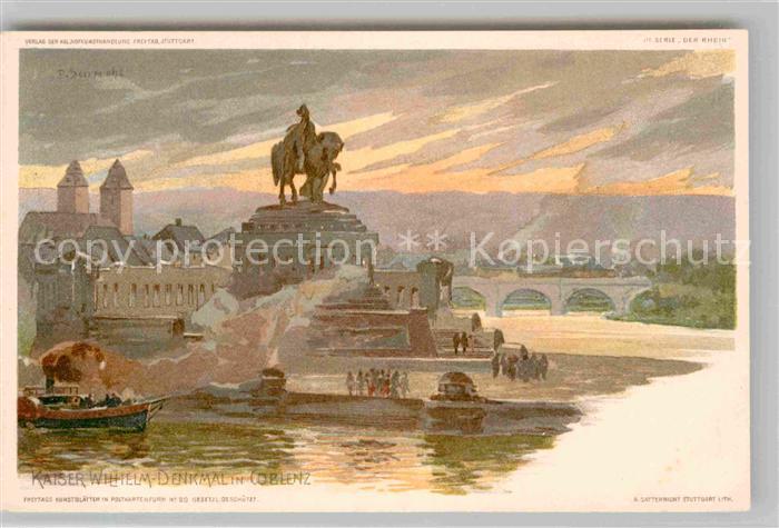 Coblenz Koblenz Kaiser Wilhelm Denkmal