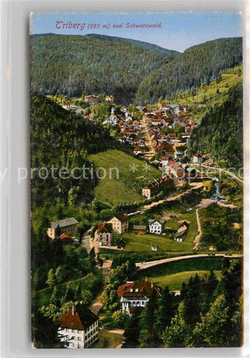 Triberg Schwarzwald Panorama