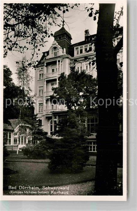 Bad Duerrheim Kurhaus