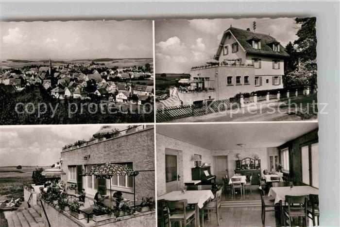 Bad Duerrheim Panorama Kinderheim Kupfer Terrasse Aufenthaltsraum