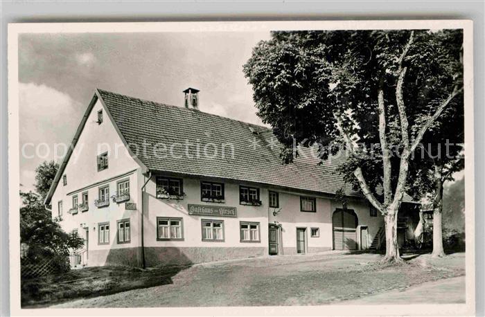 Moenchweiler Gasthaus Cafe zum Hirsch