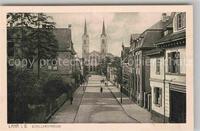 Lahr Schwarzwald Schillerstrasse Kirche