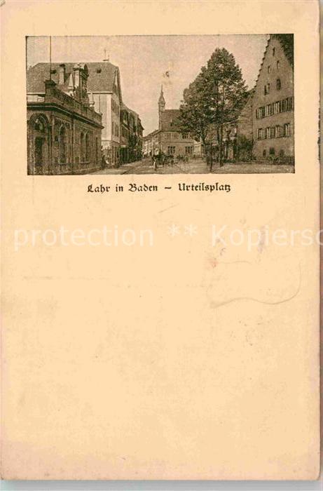 Lahr Schwarzwald Urteilsplatz