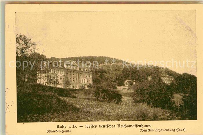 Lahr Schwarzwald Reichswaisenhaus