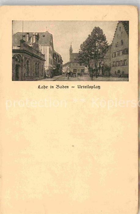 Lahr Schwarzwald Urteilsplatz