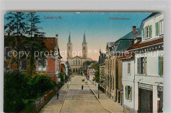 Lahr Schwarzwald Schillerstrasse Kirche